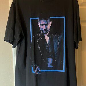 Authentic Usher "My Way" Las Vegas Residency 2023 Concert Tour T-Shirt - Large